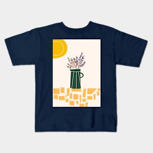 flowers in a vase Kids T-Shirt